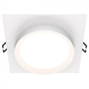 DL086-GX53-SQ-W Downlight Hoop Встраиваемый светильник, цвет: Белый 1x15W GX53