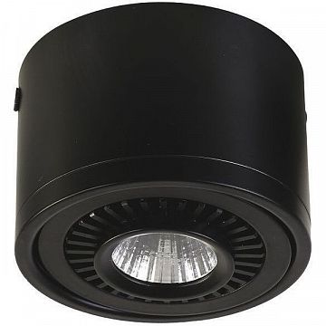 1777-1C Reflector потолочный светильник D75*H55, 1*LED*5W, AC:100-240V, RA>80, IP21, 400LM, 4000K, included; потолочный светильник с поворотным источником света, черный цвет каркаса  - фотография 3