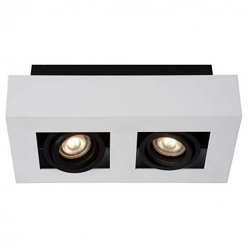 09119/11/31 XIRAX Потолочный светильник 2xGU10/5W LED DTW White  - фотография 4