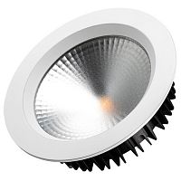 021496 Светодиодный светильник LTD-187WH-FROST-21W Day White 110deg (Arlight, IP44 Металл, 3 года)
