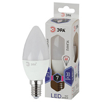 Б0031400 Лампочка светодиодная ЭРА STD LED B35-7W-860-E14 E14 / Е14 7Вт свеча холодный дневной свет