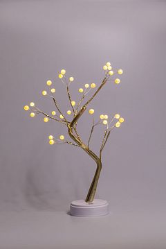Б0051949 Светодиодная новогодняя фигура ЭРА ЕGNID-36W жемчужное дерево 36 LED  - фотография 6