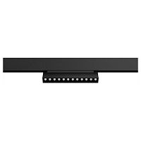A4678PL-1BK LINEA, Светильник потолочный, цвет арматуры - черный, 1x12W LED