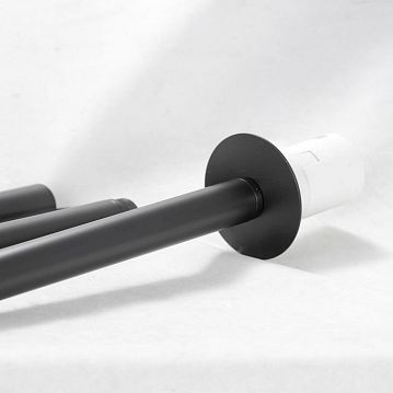 LSP-0613 Cleburne Торшеры, цвет основания - черный, плафон - стекло (цвет - белый), 1x6W E27, LSP-0613  - фотография 3