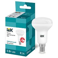 LLE-R50-5-230-40-E14 Лампа LED R50 рефлектор 5Вт 230В 4000К E14 IEK