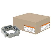 SQ1402-0117 Клеммник для распаячных и установочных коробок с шагом 60мм, IP20, TDM