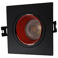 DK3071-BK+RD DK3071-BK+RD Встраиваемый светильник, IP 20, 10 Вт, GU5.3, LED, черный/красный, пластик
