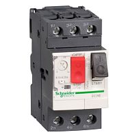 GV2ME20TQ Силовой автомат для защиты двигателя Schneider Electric TeSys GV2 18А 3P, термомагнитный расцепитель, GV2ME20TQ