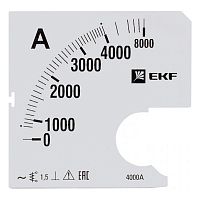 s-a961-4000 Шкала сменная для A961 4000/5А-1,5 EKF PROxima