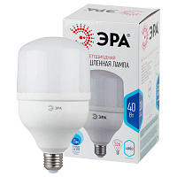 Б0027005 Лампа светодиодная ЭРА STD LED POWER T120-40W-4000-E27 E27 / Е27 40 Вт колокол нейтральный белый свет