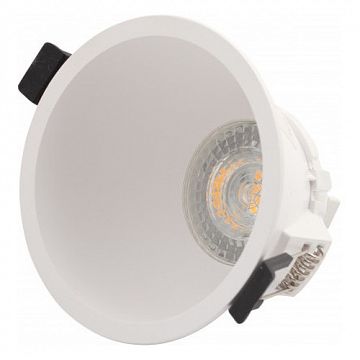 DK3026-WH DK3026-WH Встраиваемый светильник, IP 20, 10 Вт, GU5.3, LED, белый, пластик  - фотография 2