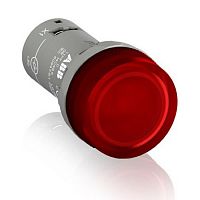 Лампа CL2-513R красная со встроенным светодиодом 110-130В AC