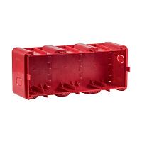 18720030 Монтажная коробка Berker R.8 IP20, красный, 18720030