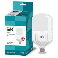 LLE-HP-30-230-40-E27 Лампа LED HP 30Вт 230В 4000К E27 IEK