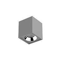 V1-R0-H0360-20000-2001240 Светодиодный светильник VARTON DL-02 Cube накладной 100х110 мм 12 Вт 4000 K 35° RAL7045 серый муар