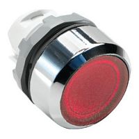1SFA611101R2101 Кнопка MP2-21R красная (только корпус) с фиксацией с подсветкой
