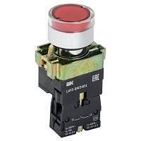 BBT50-BW-K04 Кнопка управления LAY5-BW3461 с подсветкой красный 1з ИЭК