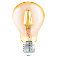 11555 11555 Светодиодная лампа филаментная A75, 4W (E27), L135, 2200K, 330lm, янтарь