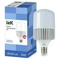 LLE-HP-100-230-65-E40 Лампа LED HP 100Вт 230В 6500К E40 IEK