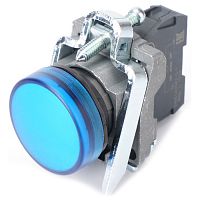 SB4BVM6 Сигнальная лампа в сборе модульная 22 мм синяя 230-240В АС