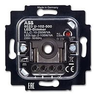 2CKA006512A0335 Механизм поворотного светорегулятора-переключателя ABB коллекции BJE, 100 Вт, скрытый монтаж, 2CKA006512A0335