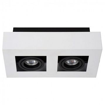09119/11/31 XIRAX Потолочный светильник 2xGU10/5W LED DTW White  - фотография 2