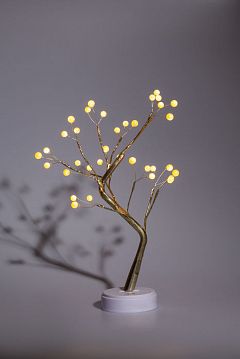 Б0051949 Светодиодная новогодняя фигура ЭРА ЕGNID-36W жемчужное дерево 36 LED  - фотография 4