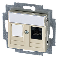 2CHH295117A6017 Розетка компьютерная RJ45 ABB LEVIT, скрытый монтаж, слоновая кость, 2CHH295117A6017 2CHH295117A6017 Розетка компьютерная RJ45 ABB LEVIT, скрытый монтаж, слоновая кость, 2CHH295117A6017