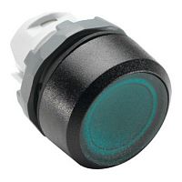 1SFA611100R1102 Кнопка MP1-11G зеленая (только корпус) с подсветкой без фиксации