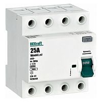 14296DEK УЗО DEKraft УЗО-03 4P 25А 6 кА, 100 мА (A), 14296DEK