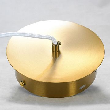 LSP-8692 Colbert Подвесные светильники, цвет основания - матовое золото, плафон - акрил (цвет - белый), 1x18W LED  - фотография 4