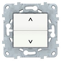 NU520718 Выключатель для жалюзи Schneider Electric UNICA NEW, белый, NU520718 NU520718 Выключатель для жалюзи Schneider Electric UNICA NEW, белый, NU520718