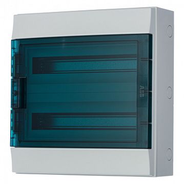 1SLM006501A1205 Бокс настенный 36М прозрачная дверь (2 ряда) Mistral65 (с клемм)  - фотография 4