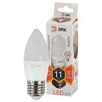 Б0032981 Лампочка светодиодная ЭРА STD LED B35-11W-827-E27 E27 / Е27 11Вт свеча теплый белый свет