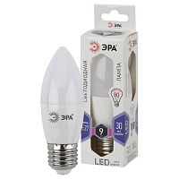 Б0031410 Лампочка светодиодная ЭРА STD LED B35-9W-860-E27 E27 / Е27 9Вт свеча холодный дневной свeт