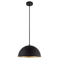 LSP-8573 MIDDLETOWN Подвесные светильники, цвет основания - черный, плафон - металл (цвет - черный), 1x60W E27