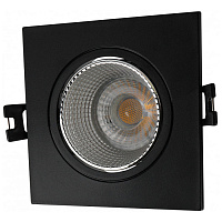 DK3071-BK+CH DK3071-BK+CH Встраиваемый светильник, IP 20, 10 Вт, GU5.3, LED, черный/хром, пластик