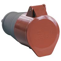 PSR22-016-5 Розетка переносная IEK 1-местный, с заземлением, PSR22-016-5