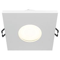 DL083-01-GU10-SQ-W Maytoni Technical Stark Встраиваемый светильник, цвет: Белый 1x50W GU10