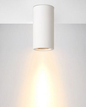 35100/14/31 GIPSY Потолочный светильник Round GU10 H14cm White  - фотография 4