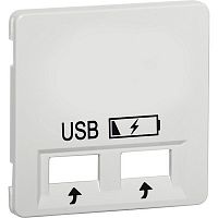239133 Накладка на розетку USB PEHA by Honeywell AURA, скрытый монтаж, антрацит, 239133