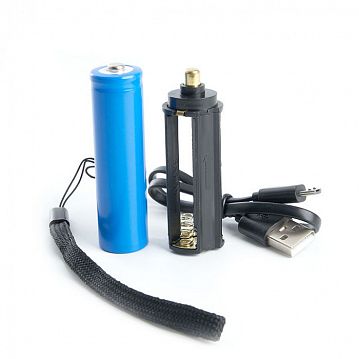 41683 Фонарь светодиодный переносной аккумуляторный USB ZOOM, TH2401  - фотография 3
