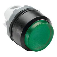 1SFA611102R1102 Кнопка MP3-11G зеленая выступающая (только корпус) с подсветкой без фиксации