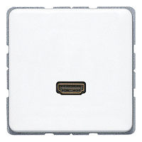 MACD1112WW Розетка HDMI Jung CD 500, скрытый монтаж, белый, MACD1112WW