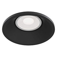 DL028-2-01B Downlight Dot Встраиваемый светильник, цвет -  Черный, 1х50W GU10