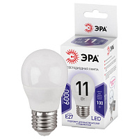Б0032991 Лампочка светодиодная ЭРА STD LED P45-11W-860-E27 E27 / Е27 11Вт шар холодный дневной свет