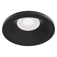 DL032-2-01B Downlight Zoom Встраиваемый светильник, цвет -  Черный, 1х50W GU10