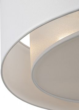 MOD613CL-03W1 Modern Bergamo Потолочный светильник, цвет: Белый 3x60W E27  - фотография 2