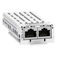 VW3A3720 Коммуникационная модуль Ethernet/IP, Modbus TCP