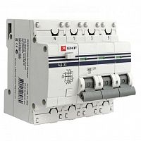 DA32-16-100-4P-pro Дифавтомат EKF PROxima 3P+N 16А (C) 4.5 кА, 100 мА (AC), DA32-16-100-4P-pro